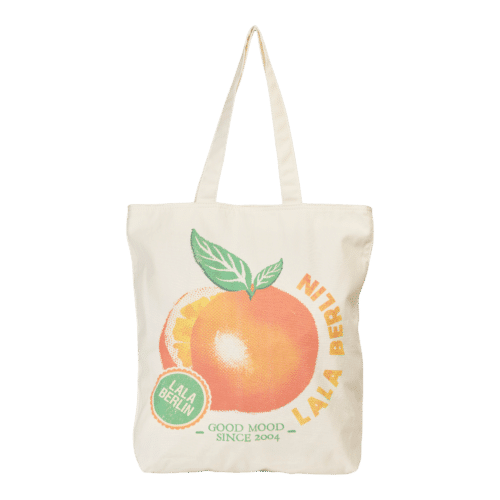 Lala Berlin Cotton Tote Mia Fresh orange