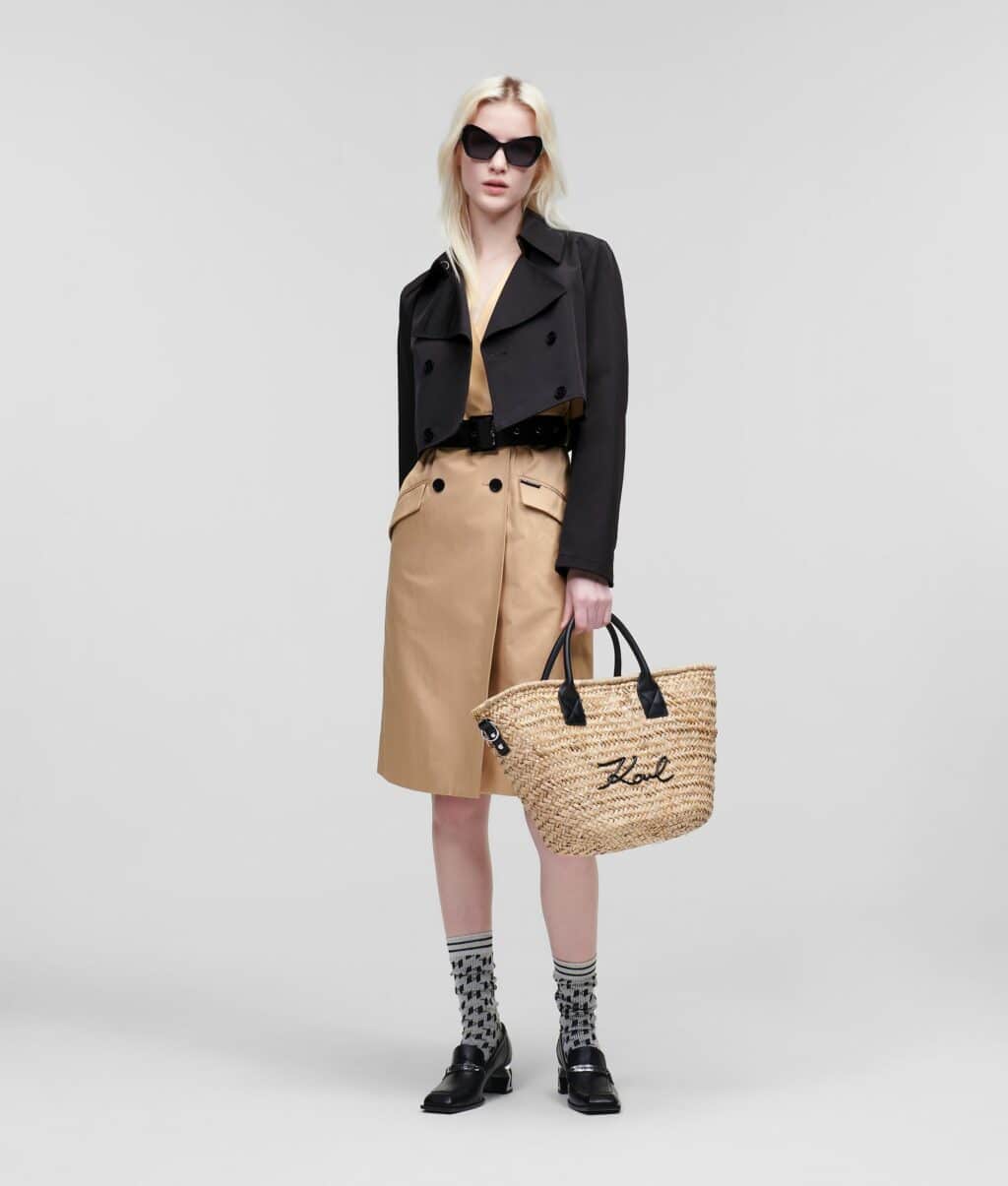 Karl Lagerfeld Transformer Trench Coat - Image 2