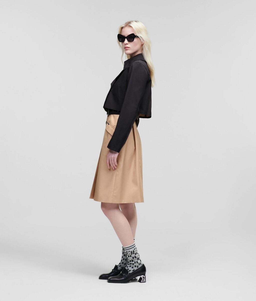Karl Lagerfeld Transformer Trench Coat - Image 3