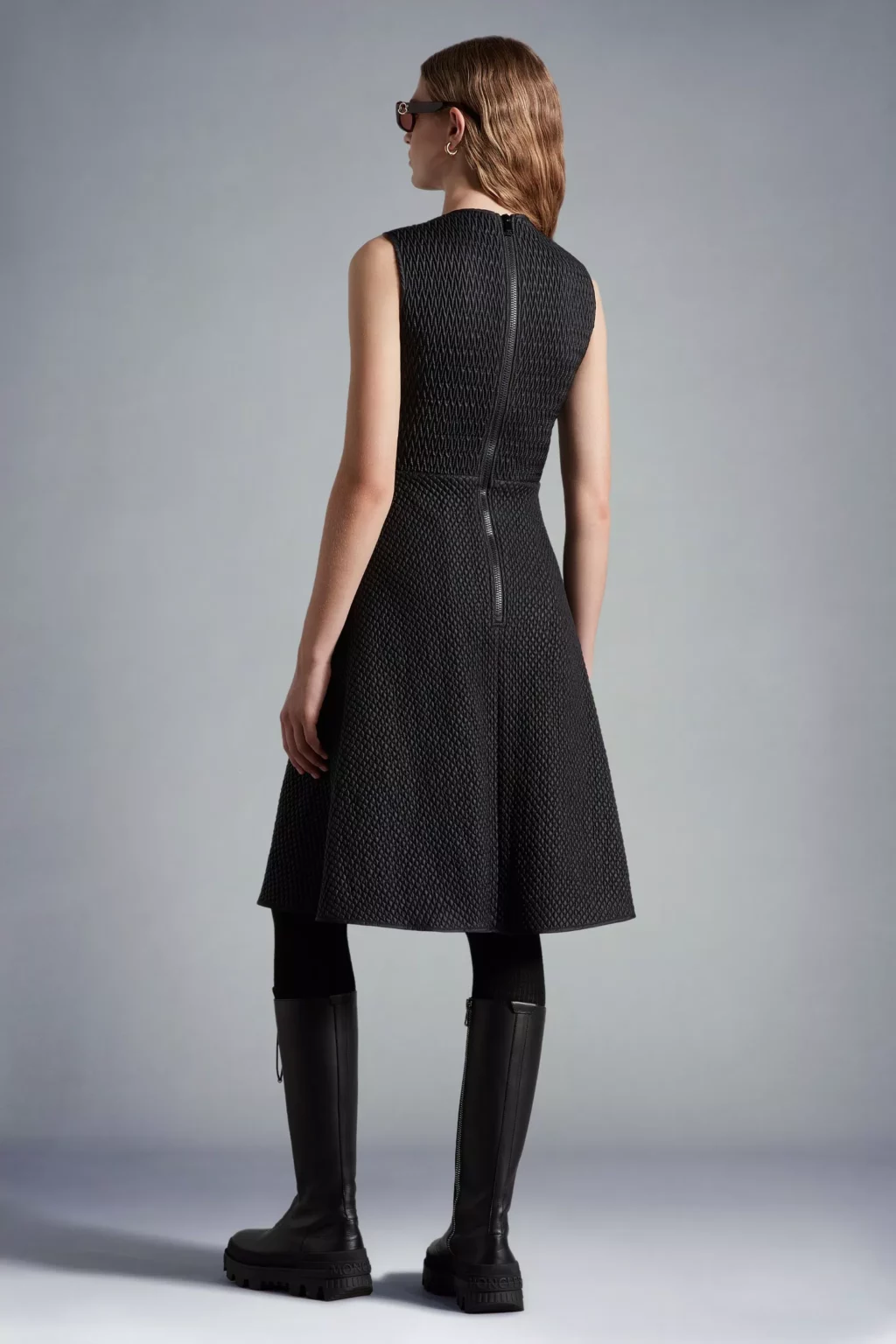 MONCLER Eksklusiv Quilted Kjole - Image 3