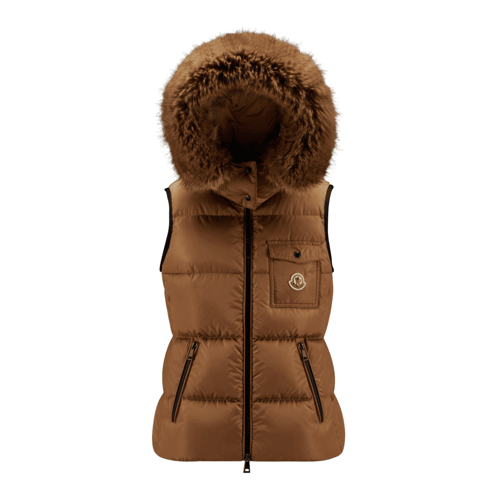 MONCLER Bairon Vest Camel