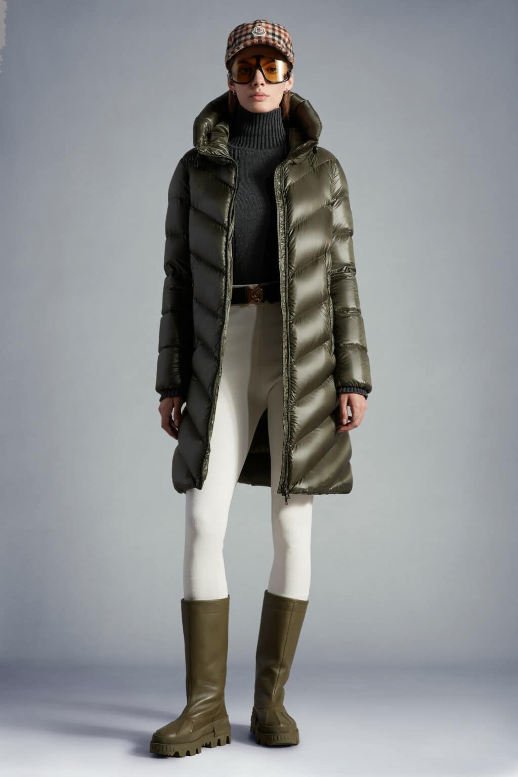 MONCLER Cambales Coat Army - Image 5