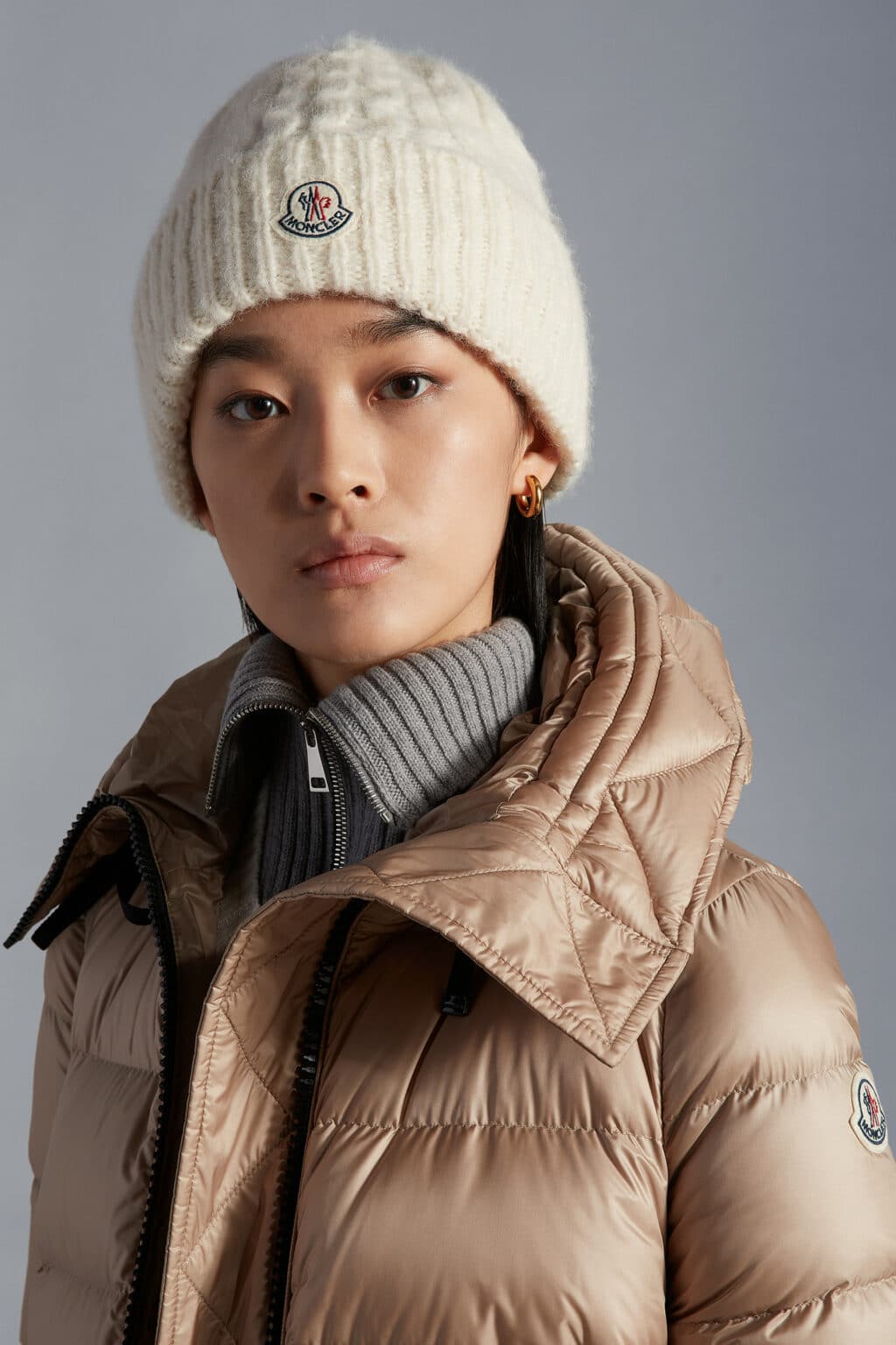Moncler Kabel Hat White - Image 2