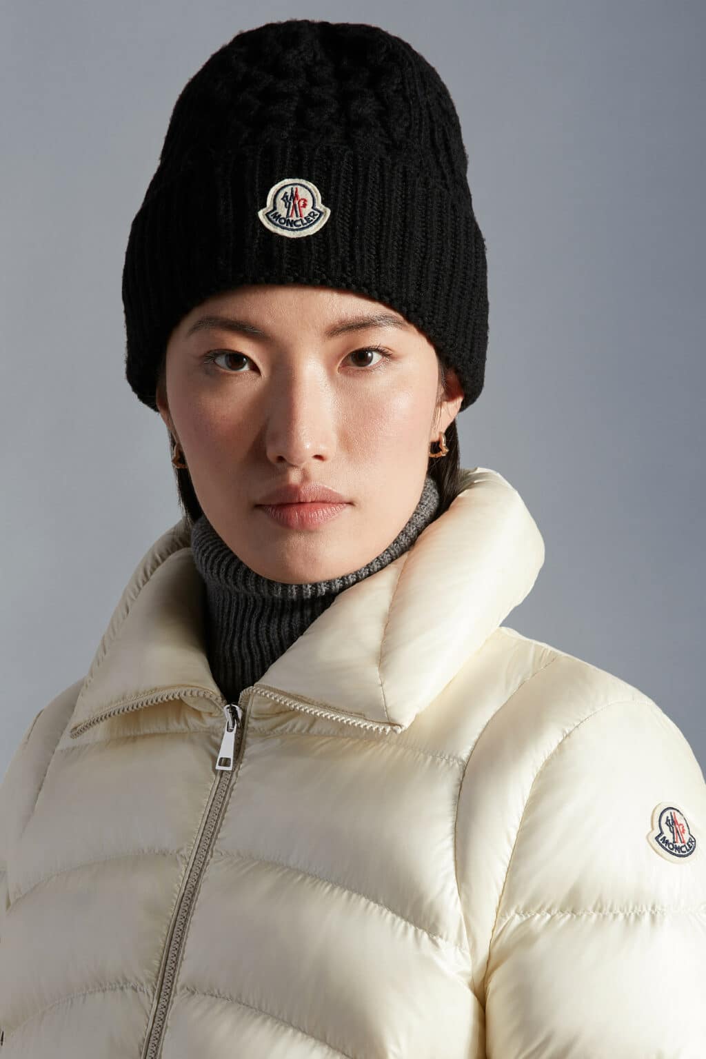 Moncler Kabel Hat Black - Image 2