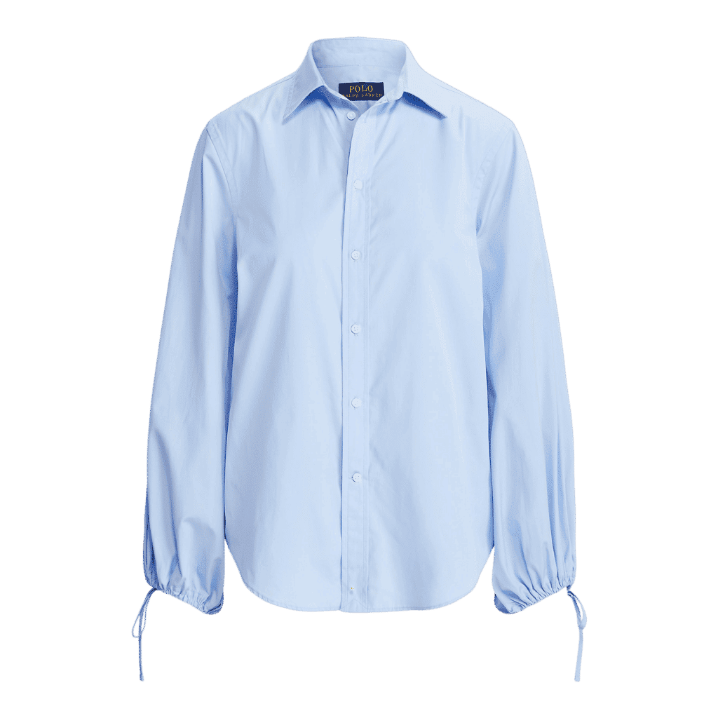 Polo Ralph Lauren Blå poplin Kjorte