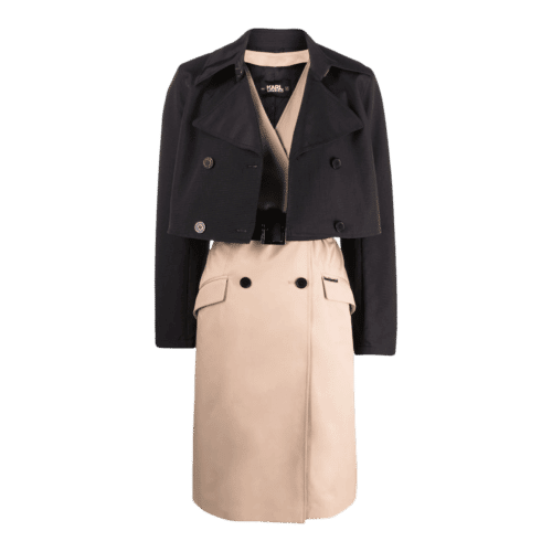 Karl Lagerfeld Transformer Trench Coat