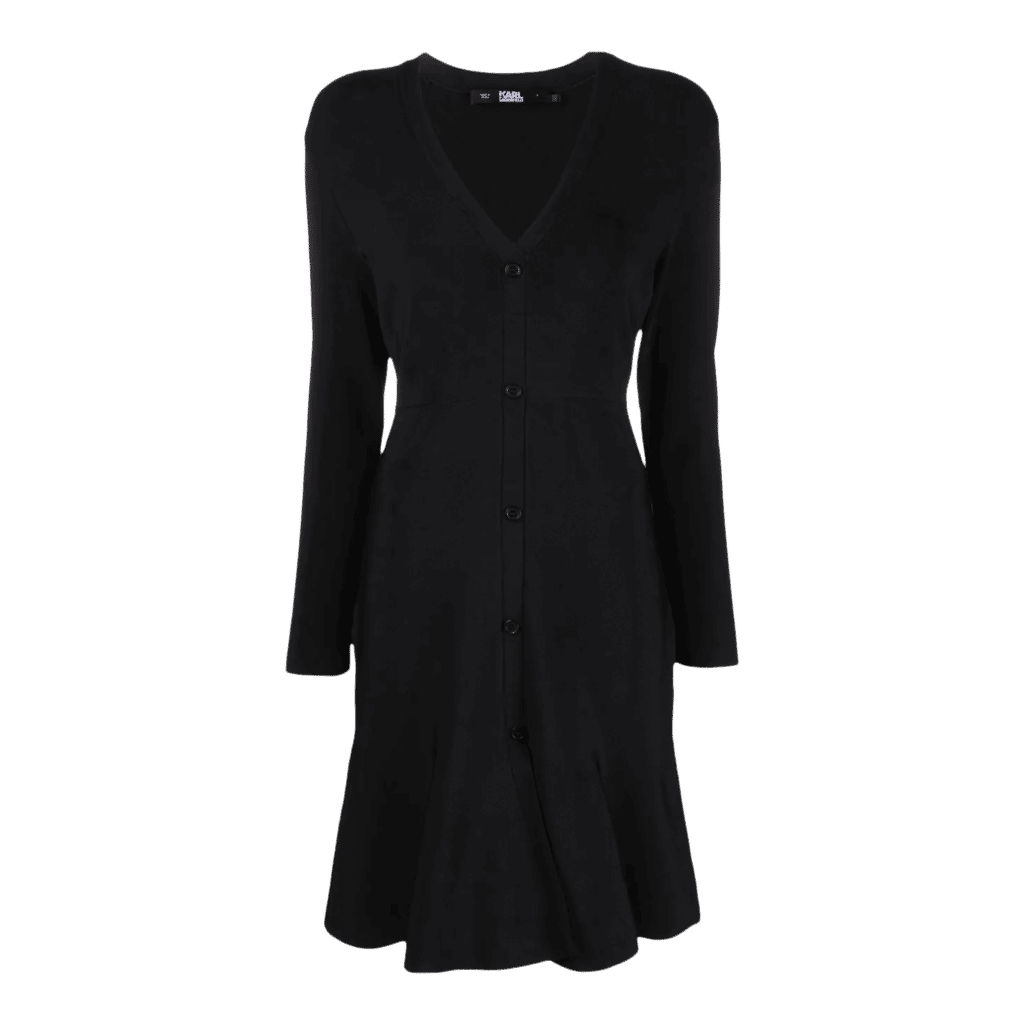Karl Lagerfeld Button-UP Knit dress