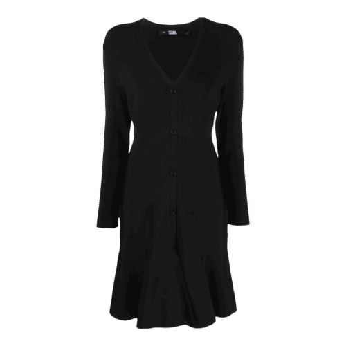 Karl Lagerfeld Button-UP Knit dress