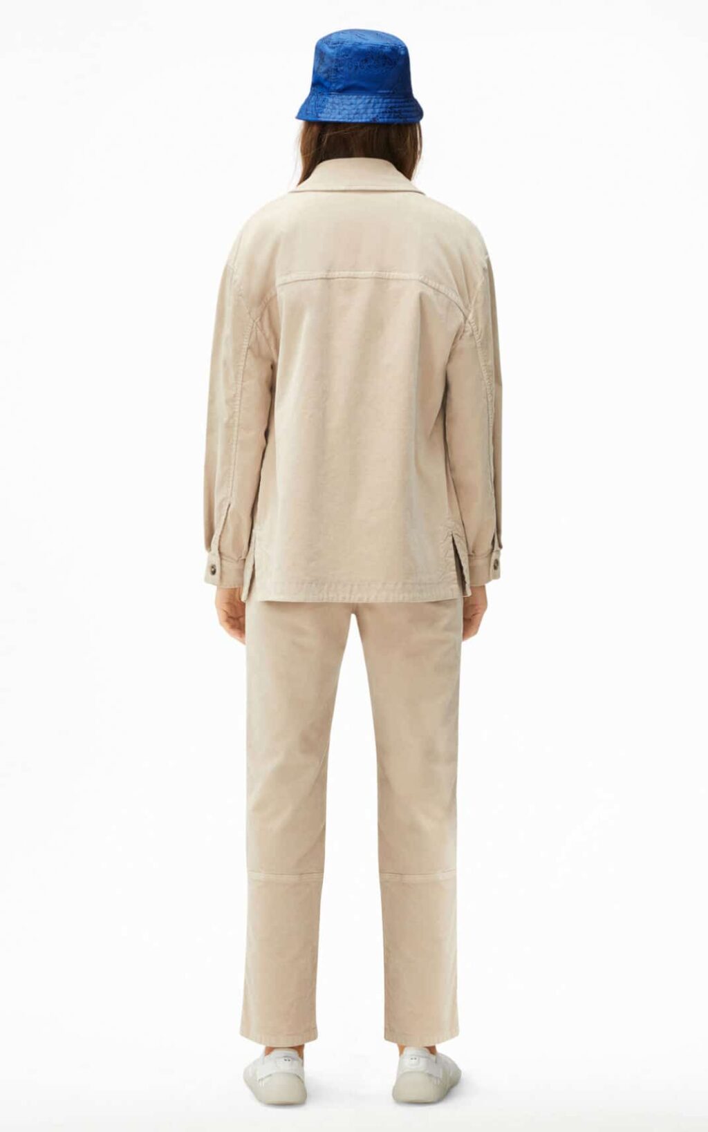 Kenzo Beige Velur Shirt/Jacket - Image 3