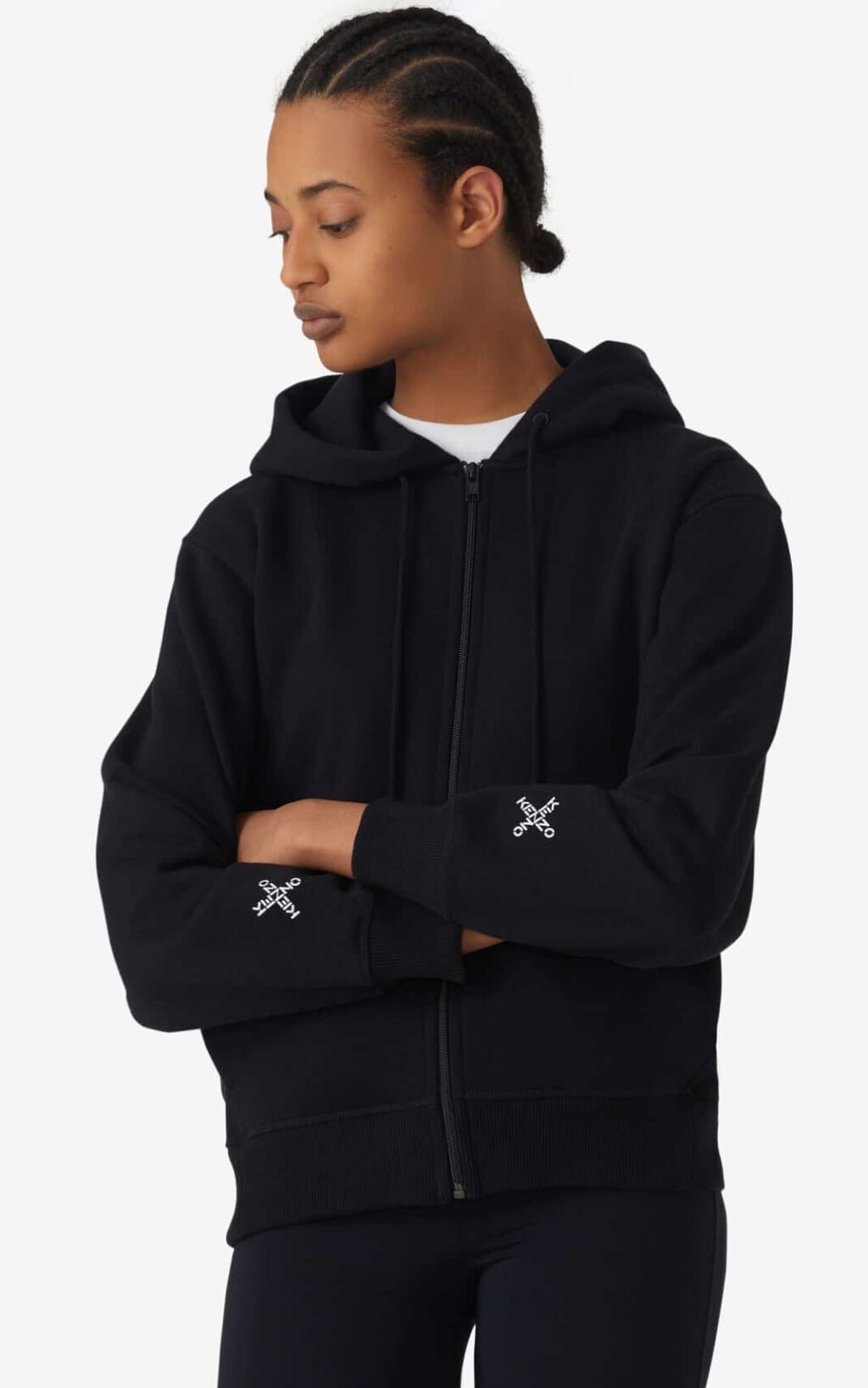 Kenzo Zip Up Sweatshirt - Image 2