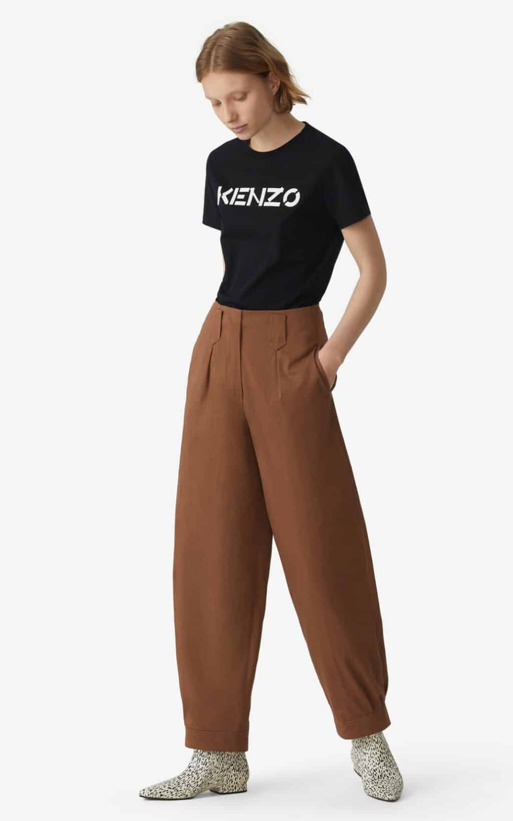 Kenzo White Logo t-shirt - Image 2