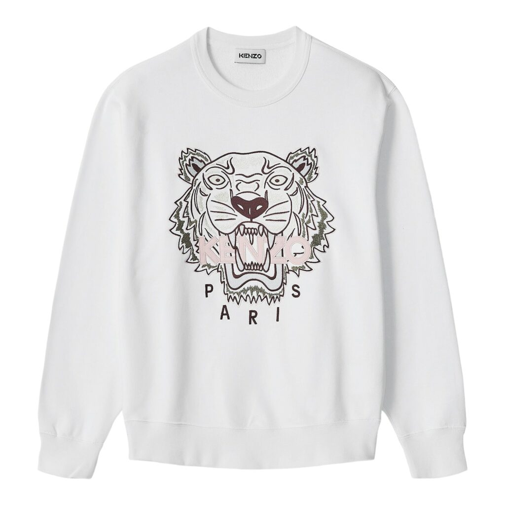 Kenzo White Tiger Sweatshirt