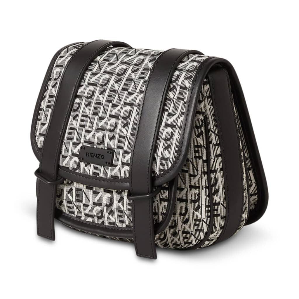 Kenzo Courier Mini Jacquard Messenger Bag - Image 2