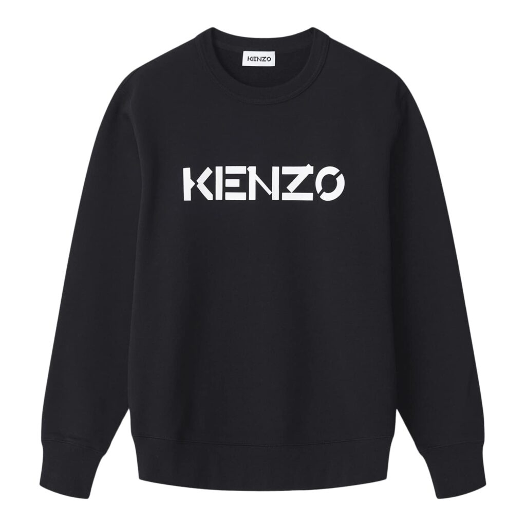 Kenzo White Logo Sweatshirt