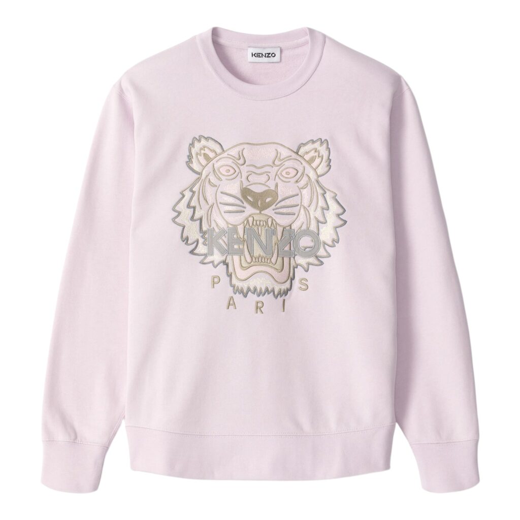 Kenzo Tiger Pink/Grey Sweatshirt