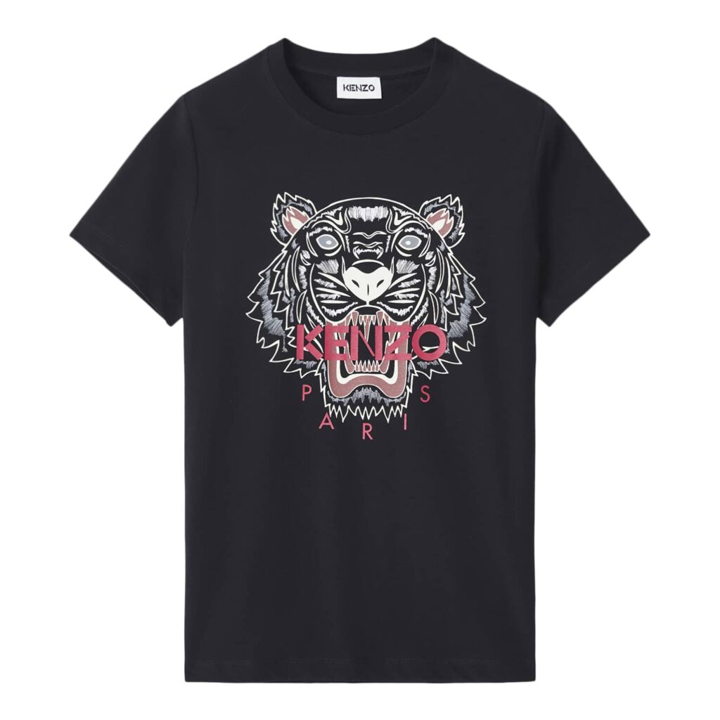 Kenzo Black/Red Tiger t-shirt