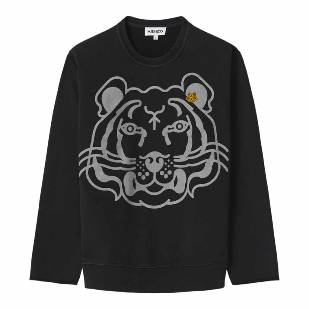 Kenzo Black Tiger Sweater