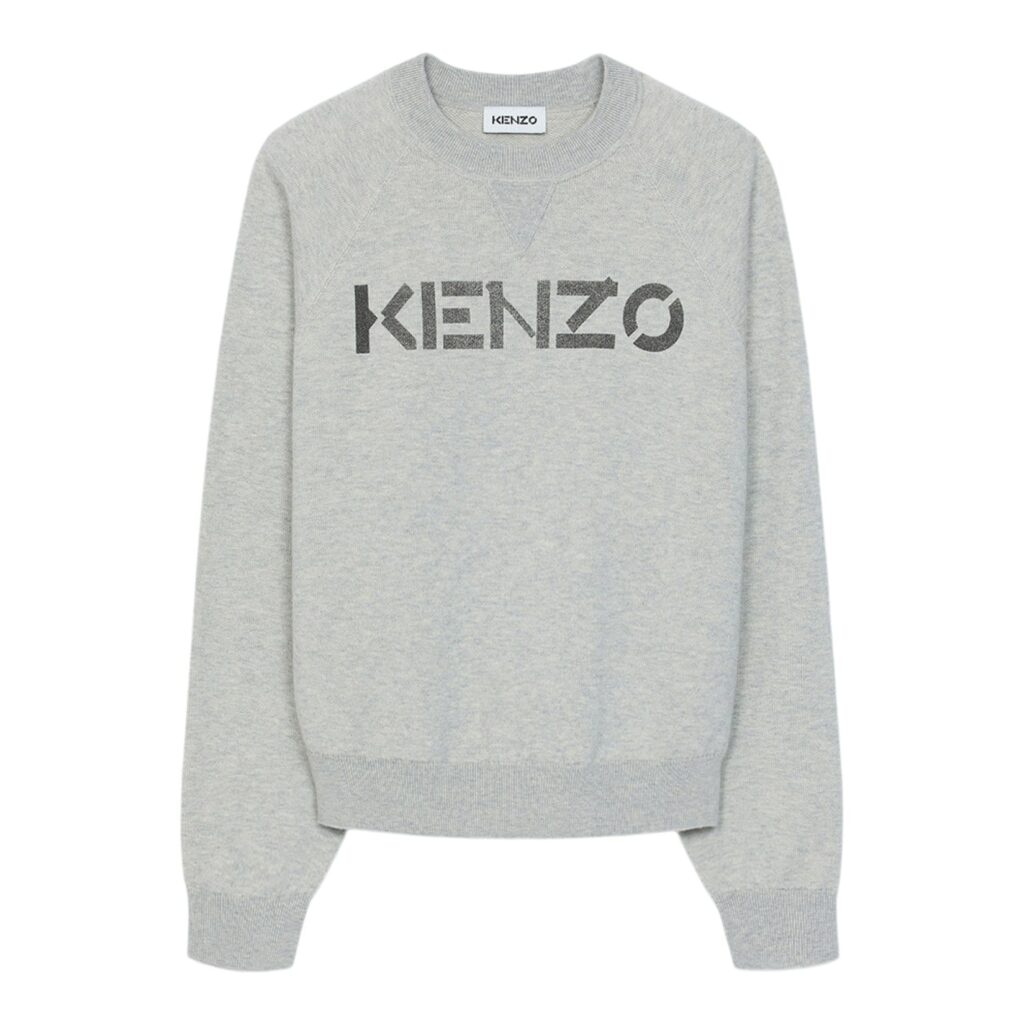 Kenzo Sweater with Dark Monogram
