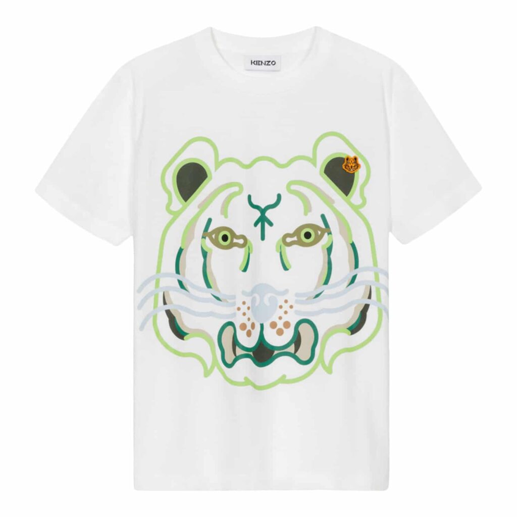 Kenzo New Tiger T-shirt White