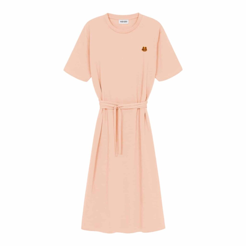 Kenzo Dress Koral with Beltet