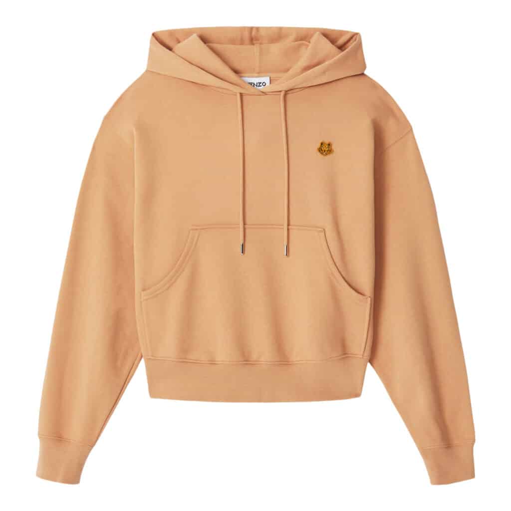 Kenzo tiger Crest Cognac Hoodie