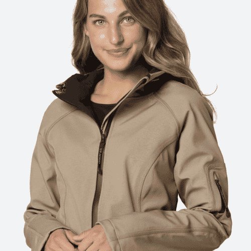 Ilse Jacobsen 3/4 Beige Regnjakke