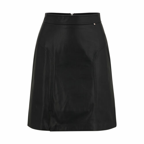 BOSS Vegan Leather Skirt