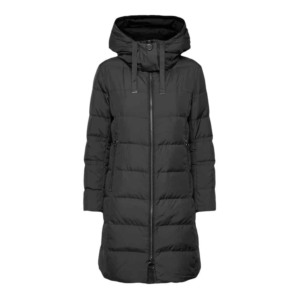 Sand Copenhagen Aria Fonda Hood Coat Black