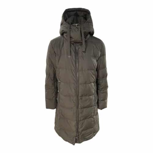Sand Copenhagen  Aria Fonda Hood Olivian/Brun Coat