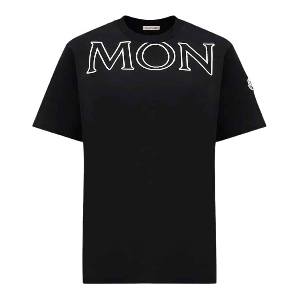 Moncler SS Black T-shirt