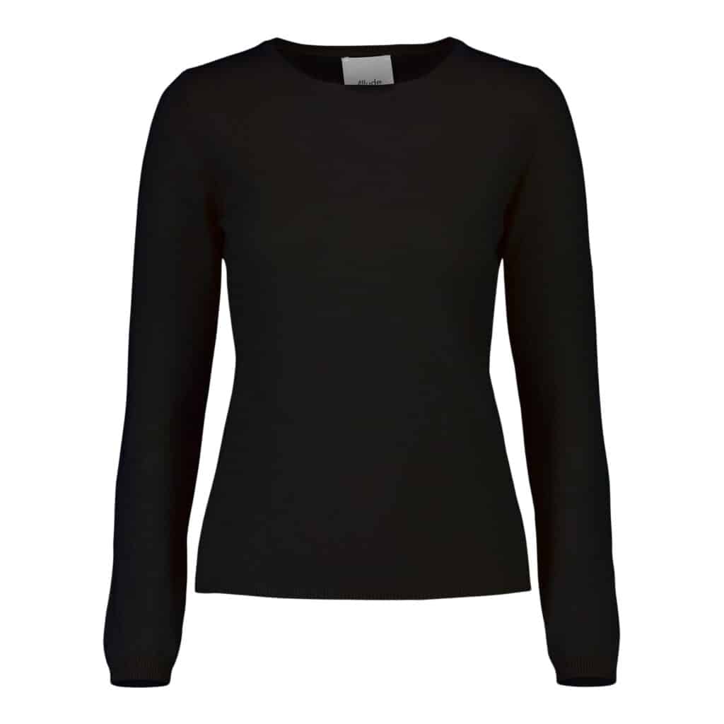 ALLUDE Cashmere Brown RD Sweater