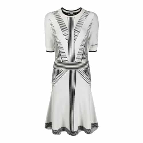 Karl Lagerfeld 3/4 Sleeve Knit Dress
