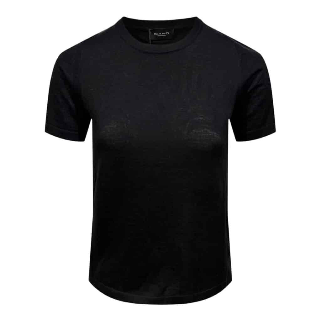 Sand Copenhagen Black Fellini T-shirt