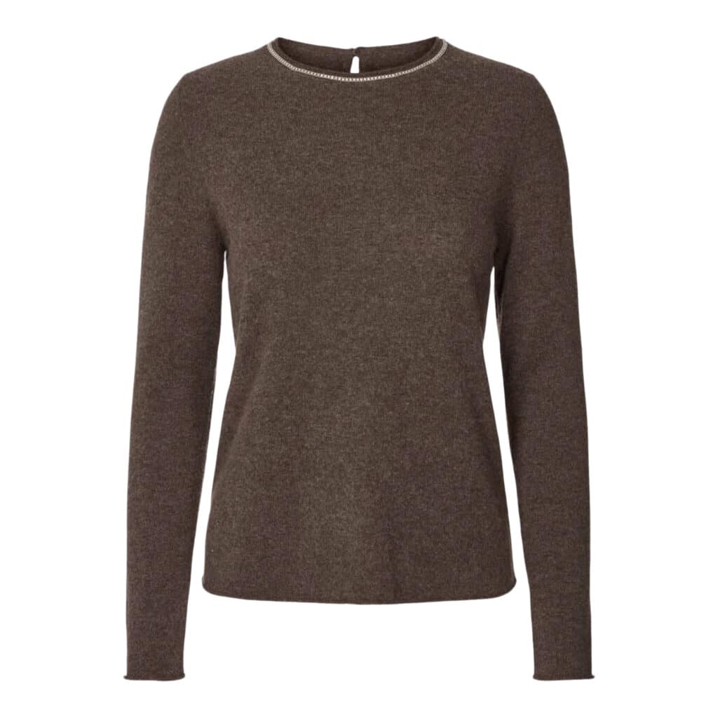 O'Tay Wanda Teddy Brown Sweater