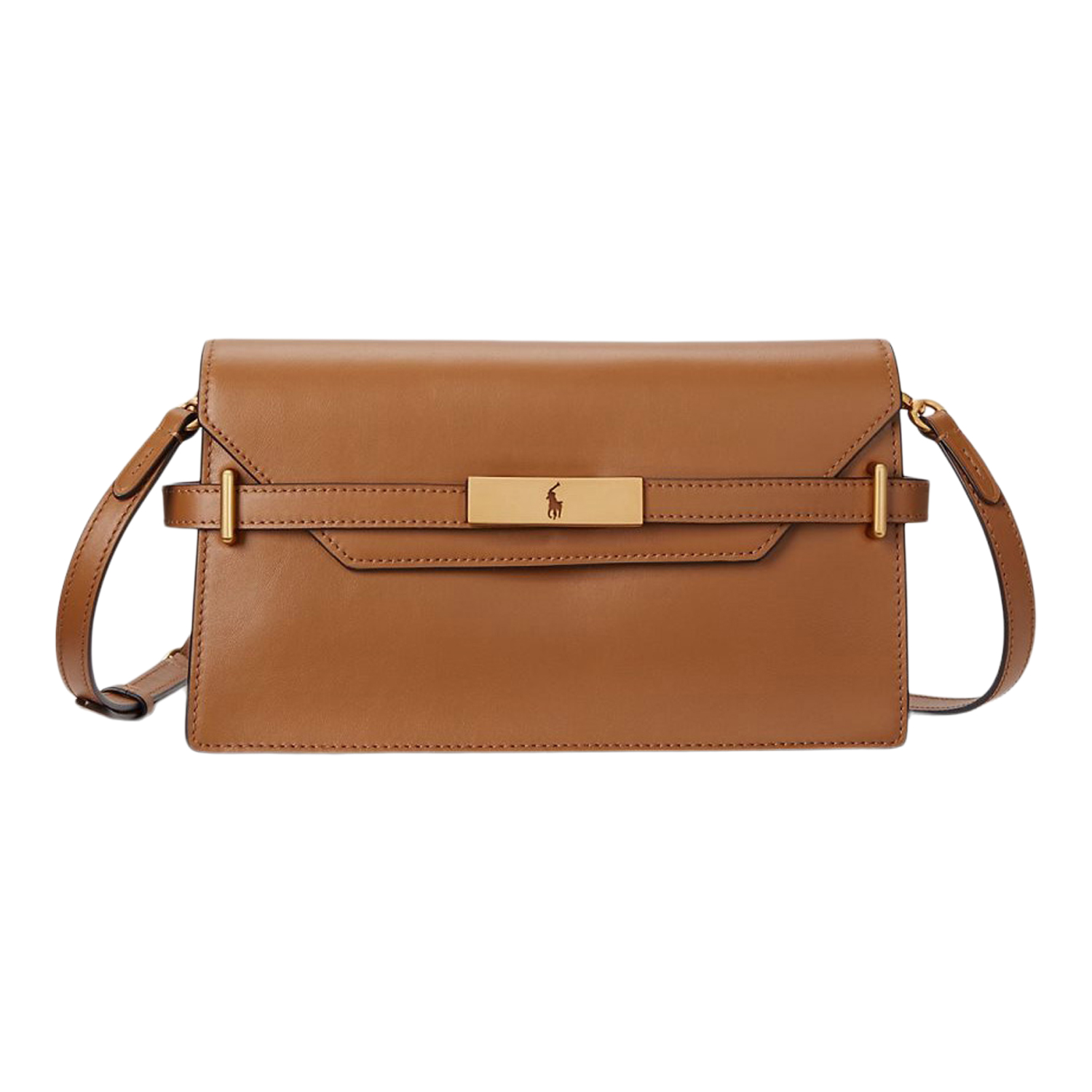 Polo Ralph Lauren ID Crossbody Taske Cognac