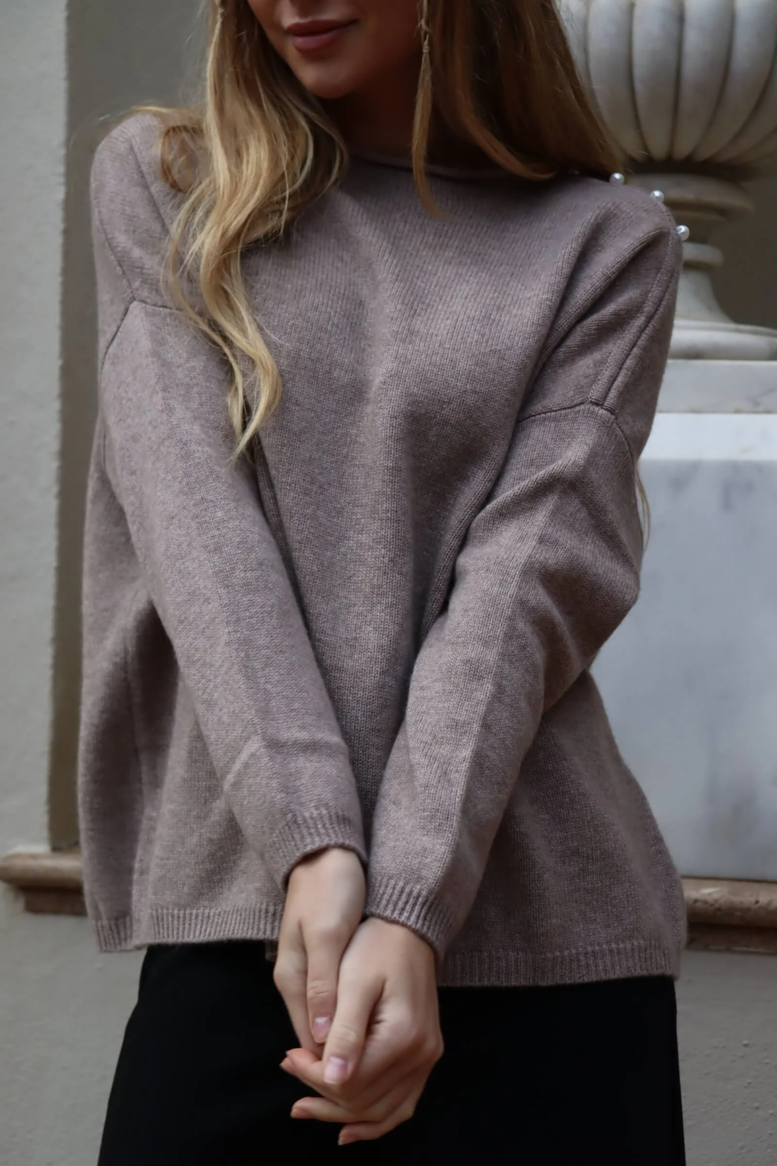 O'TAY Bella Strik Bluse