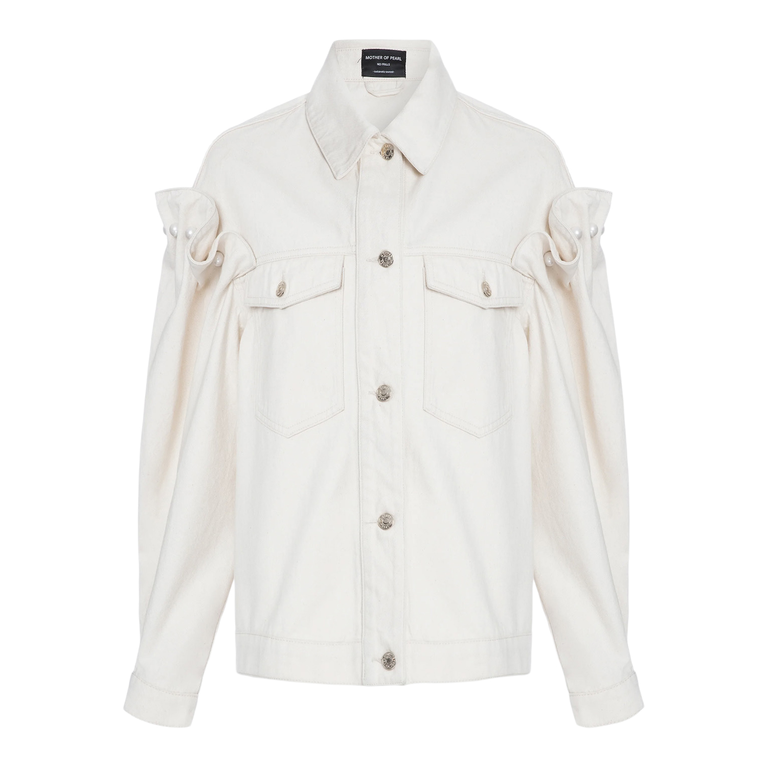 Mother Of Pearl Brennon Denim Perle Jakke
