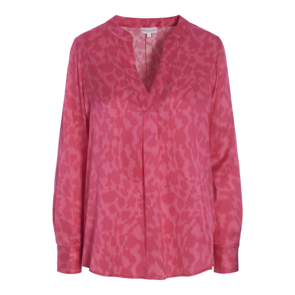 Dea Kudibal Santena Animal Fuchsia Bluse