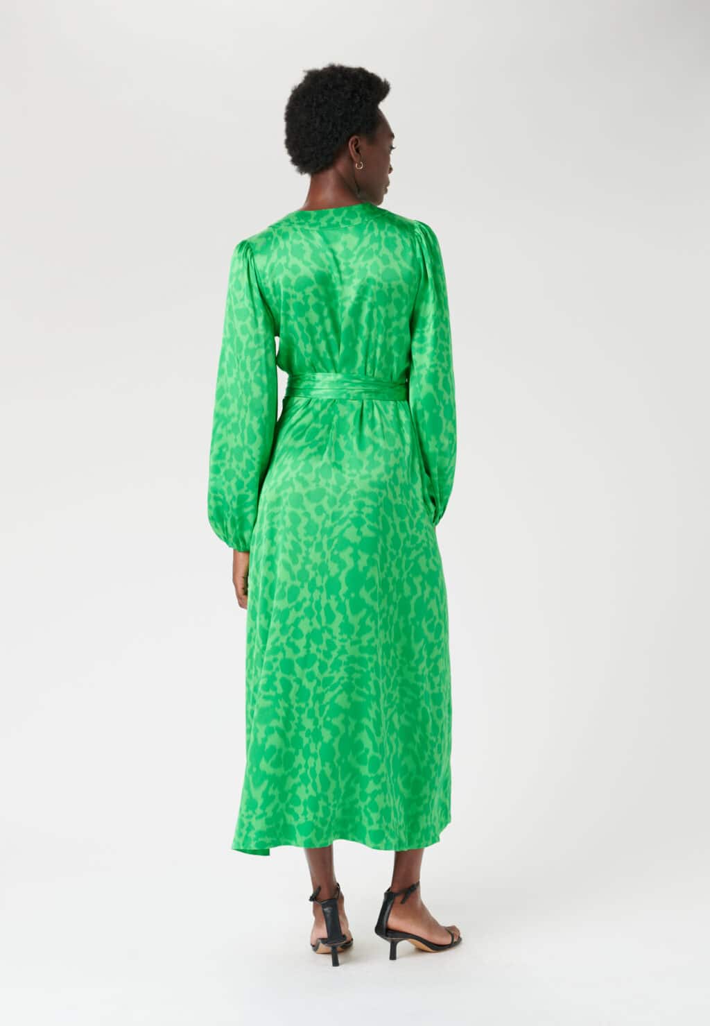 Dea Kudibal Carol Wrap Kjole Animal Parakeet - Image 3