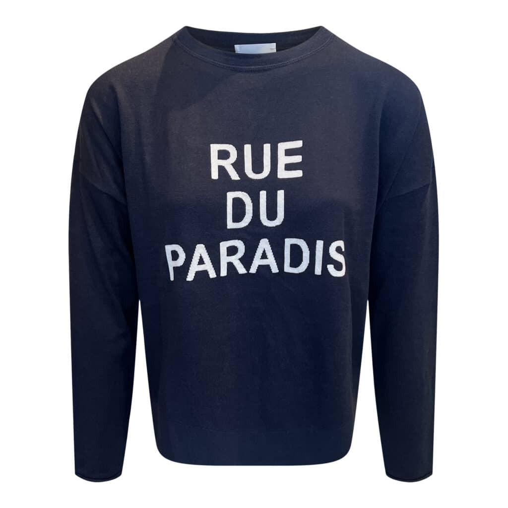 ALLUDE Rue Du Paradis Strik Bluse