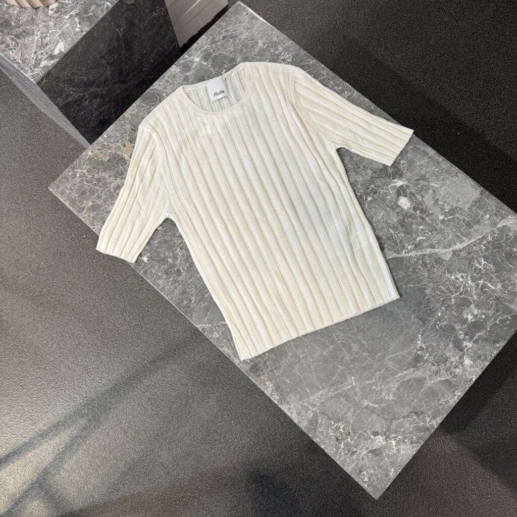 ALLUDE Merino Uld Light weight Top