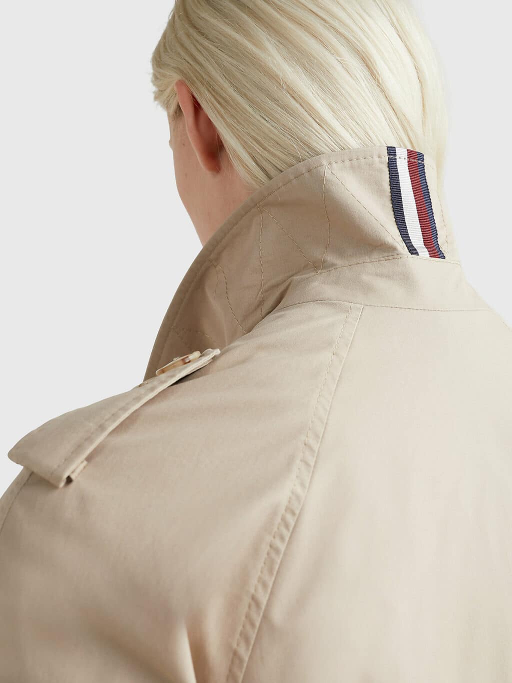 Tommy Hilfiger 1985 Cotton Blend Trench Coat - Image 3