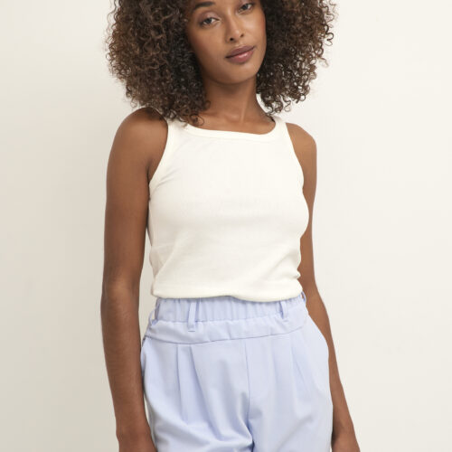 KAFFE KAcarna Tank Top Chalk