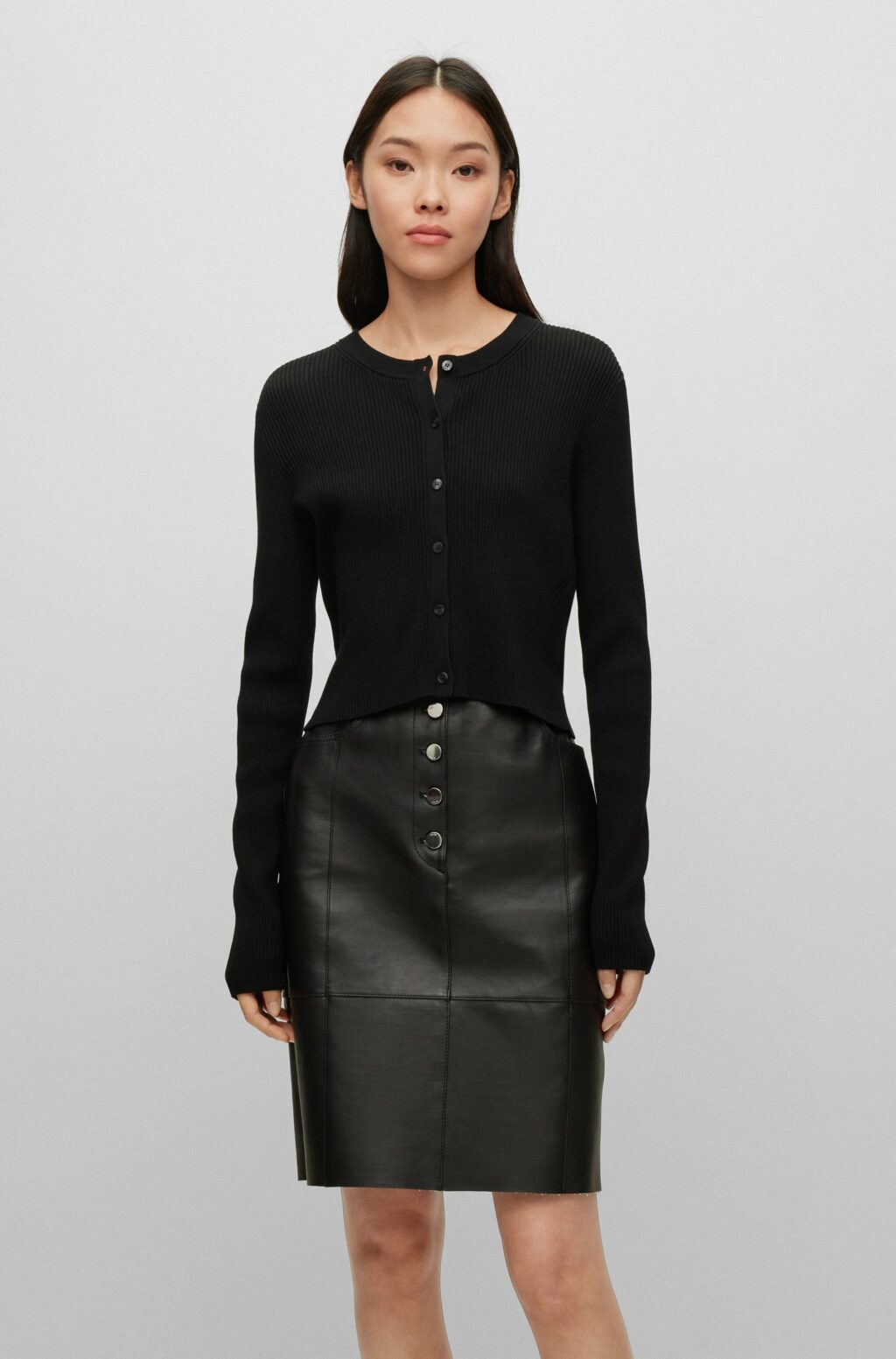 BOSS Fahara Cardigan Sort - Image 2