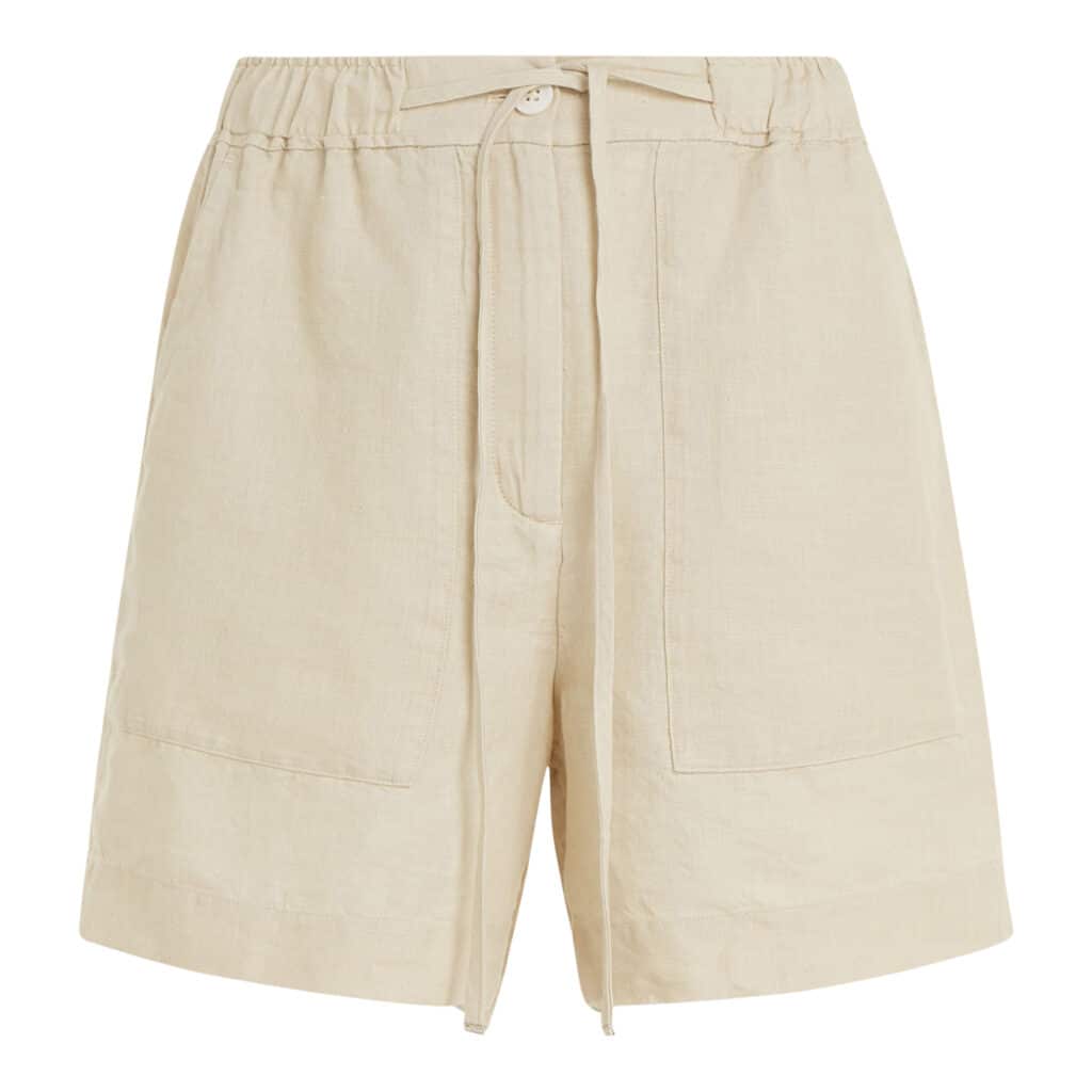 Tommy Hilfiger Relax Fit Linnen Shorts Beige