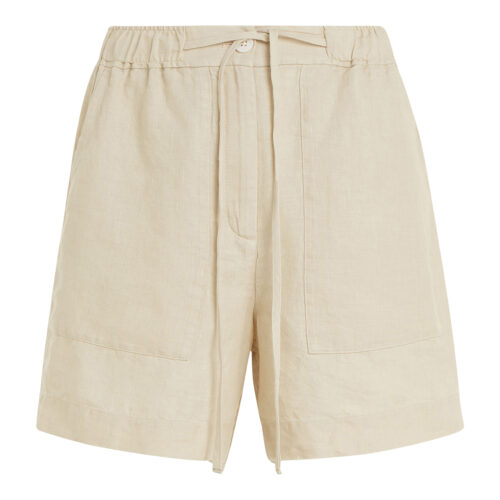 Tommy Hilfiger Relax Fit Linnen Shorts Beige