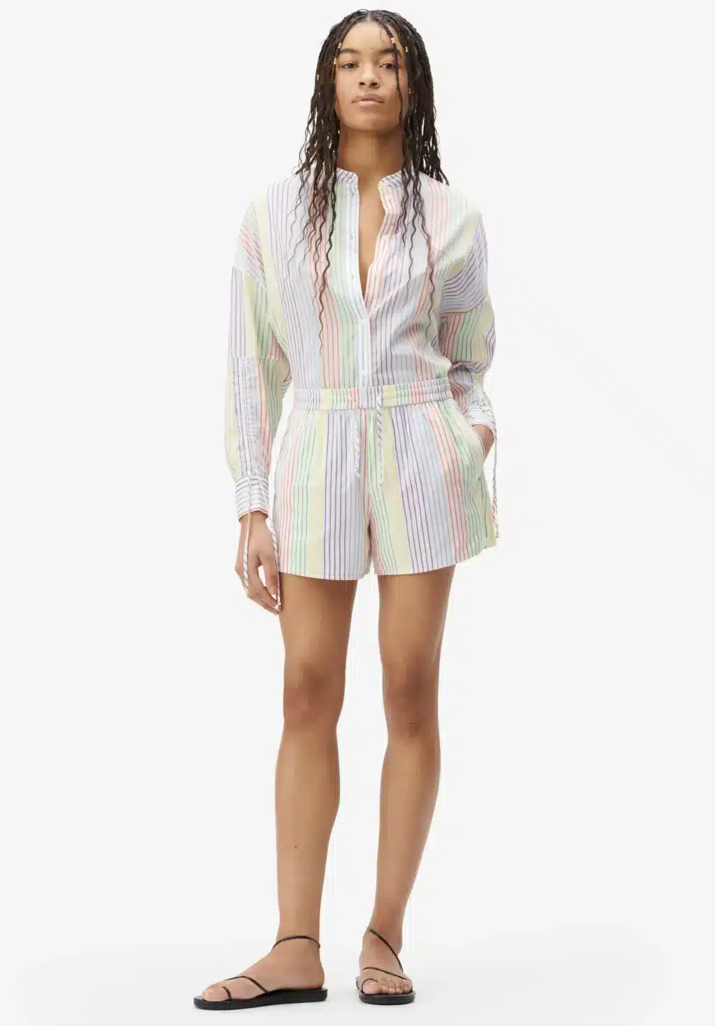 Lala berlin Petzi Shorts Multico Stripe