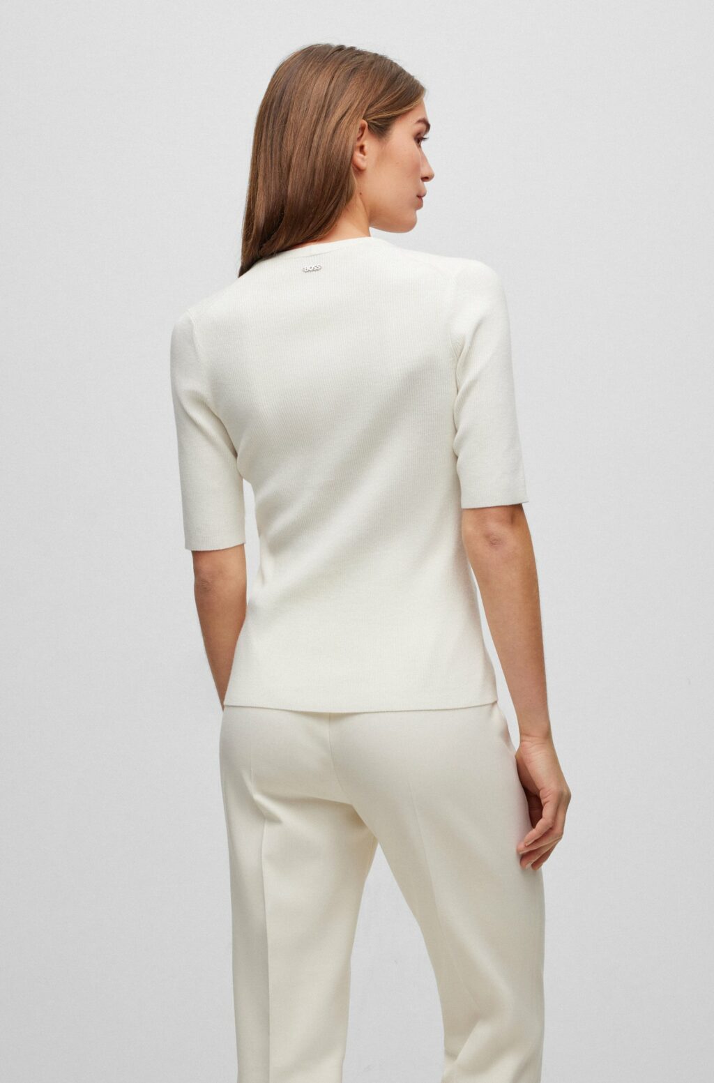 BOSS Famistosa Top Open White - Image 3