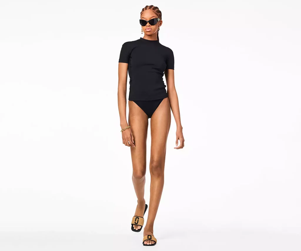 MARC JACOBS THE J MARC WOVEN SANDAL NATURAL - Image 4
