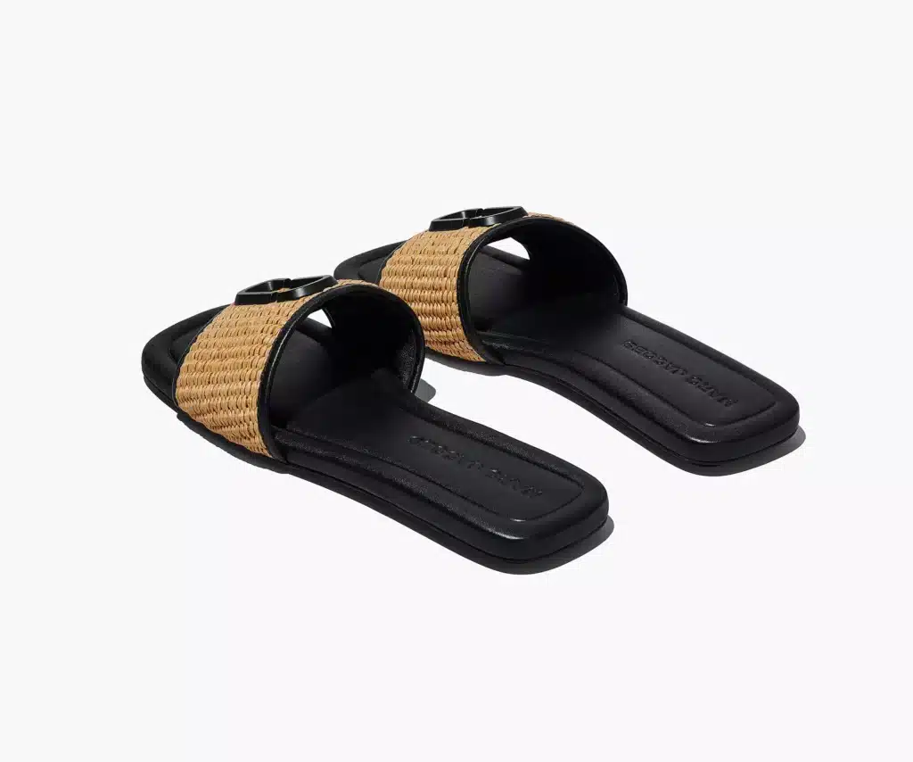 MARC JACOBS THE J MARC WOVEN SANDAL NATURAL - Image 3